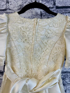 Ivory Flower Girl Dress - Image 8