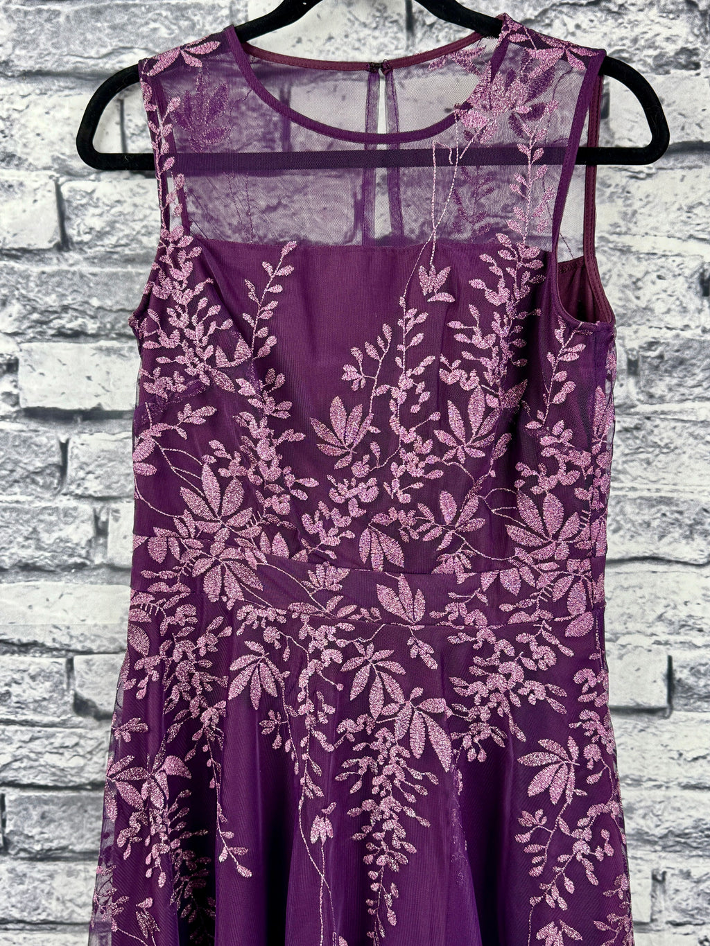 J. Taylor Purple Dress - Image 3