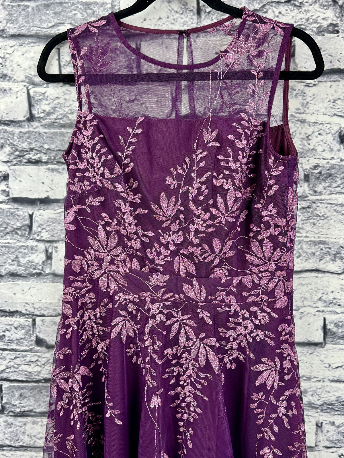 J. Taylor Purple Dress - Image 3