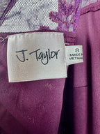 J. Taylor Purple Dress - Image 5