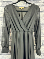Ricarica Black Long Sleeve Dress - Image 4