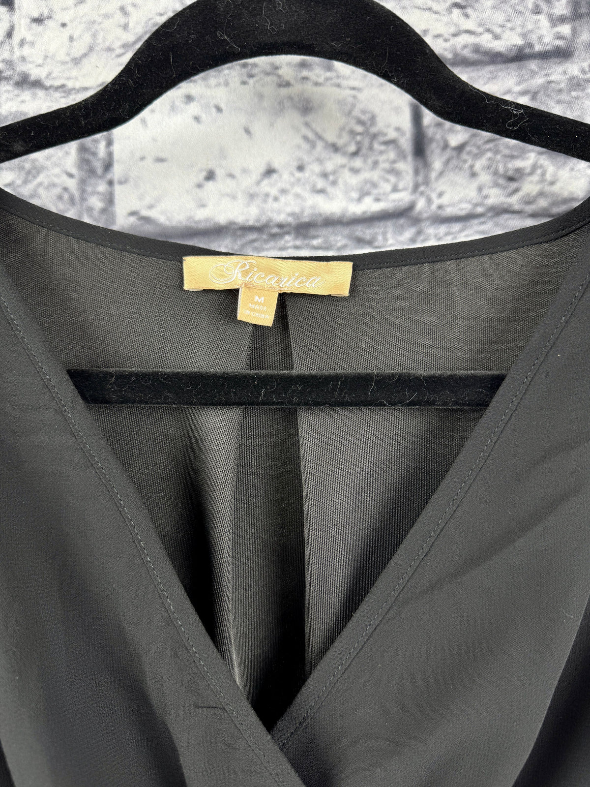Ricarica Black Long Sleeve Dress - Image 5