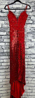 Jovani Red Rose Gown - Image 1