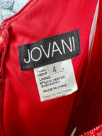 Jovani Red Rose Gown - Image 8