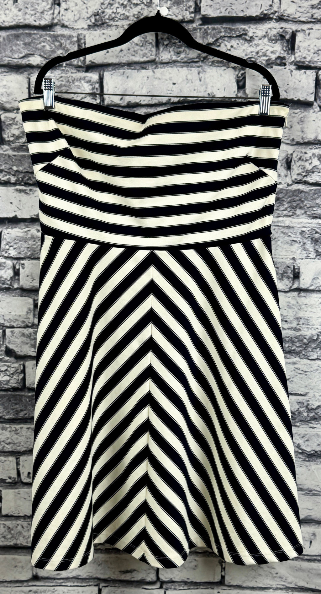 The Limited Black & White Stripe Dress - Image 1