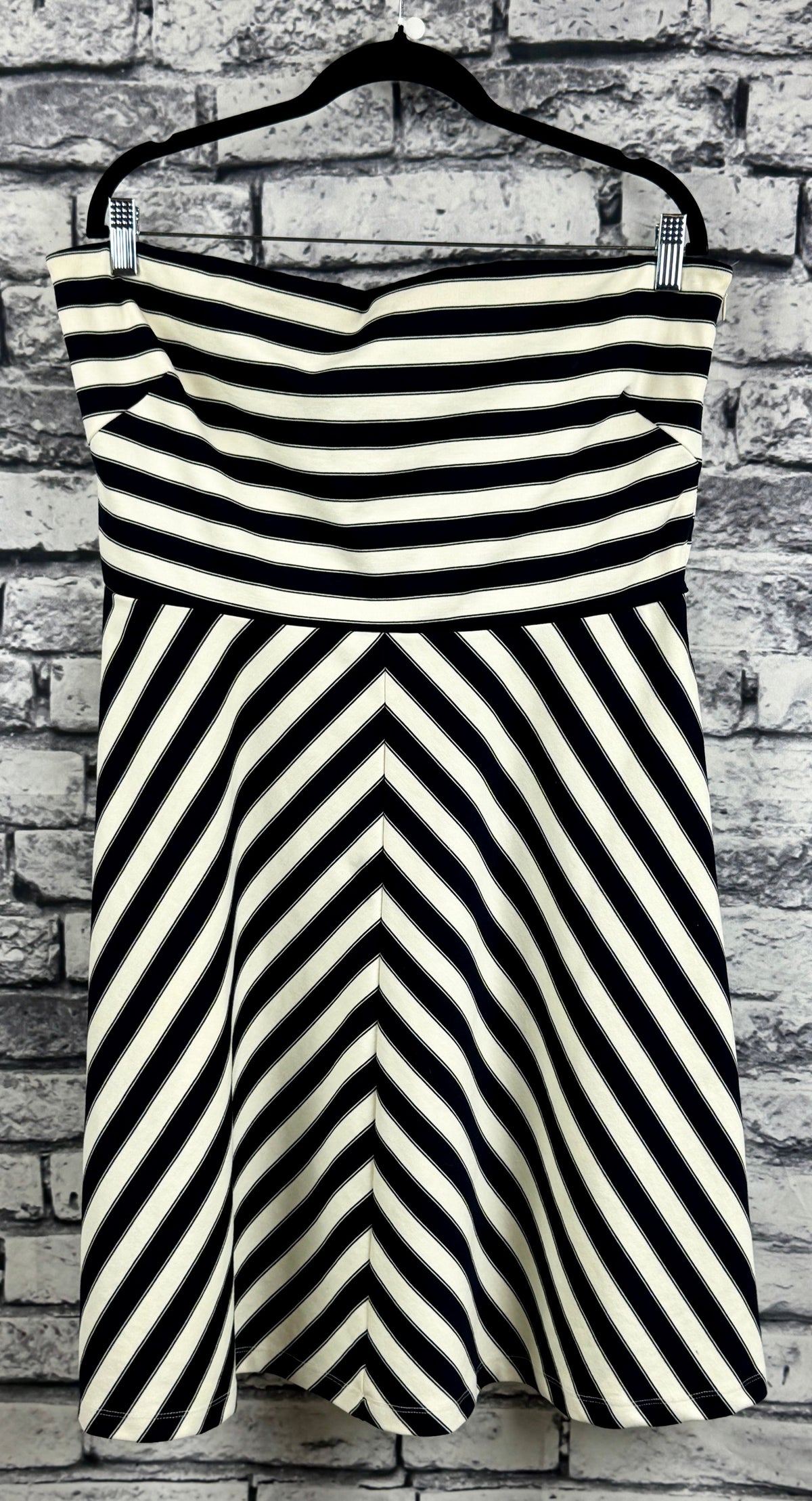 The Limited Black & White Stripe Dress - Image 1