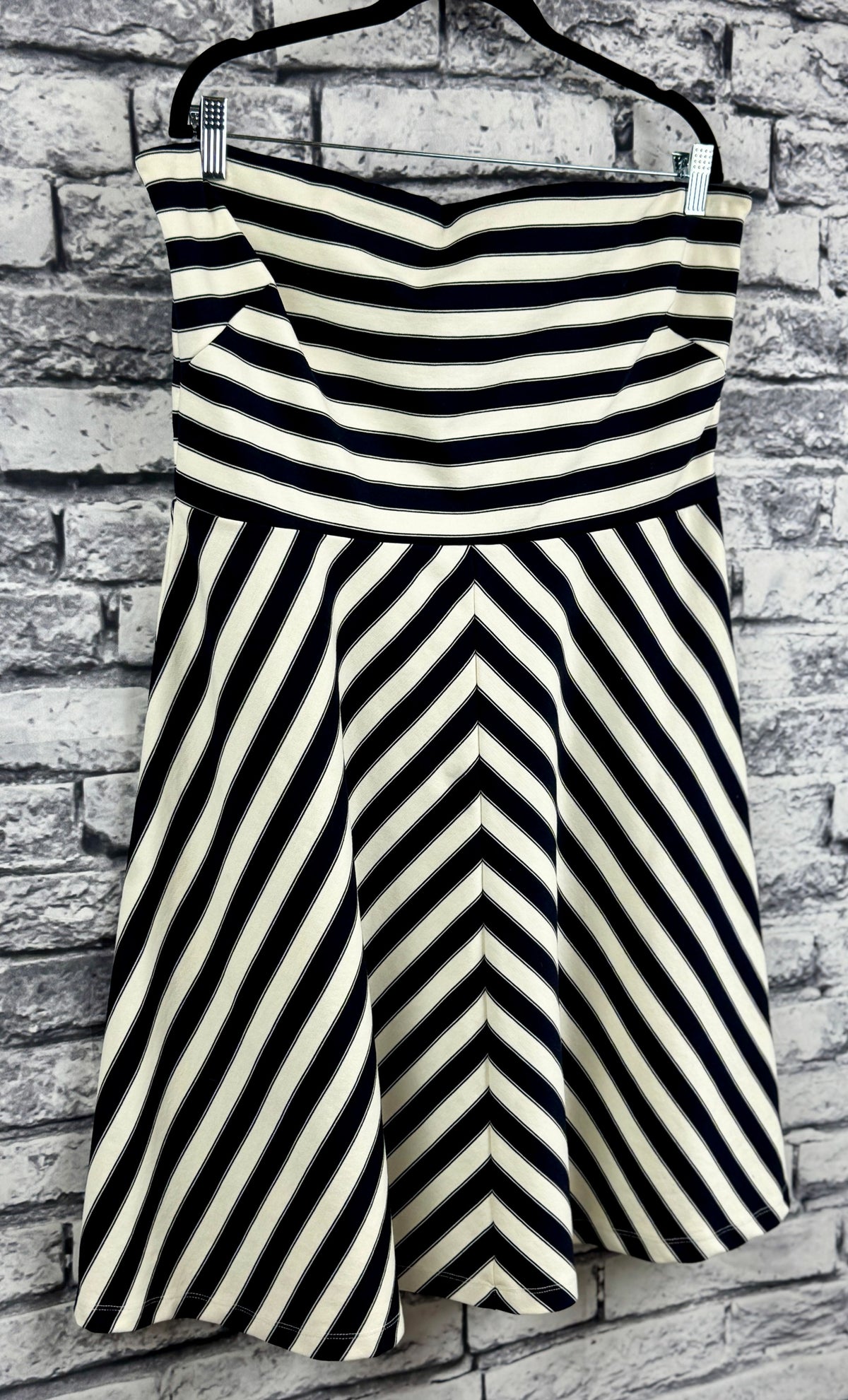 The Limited Black & White Stripe Dress - Image 2