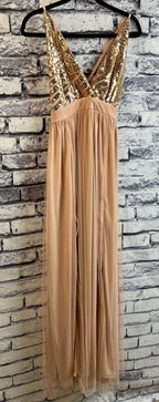 Blush & Rose Gold Dress - Image 2