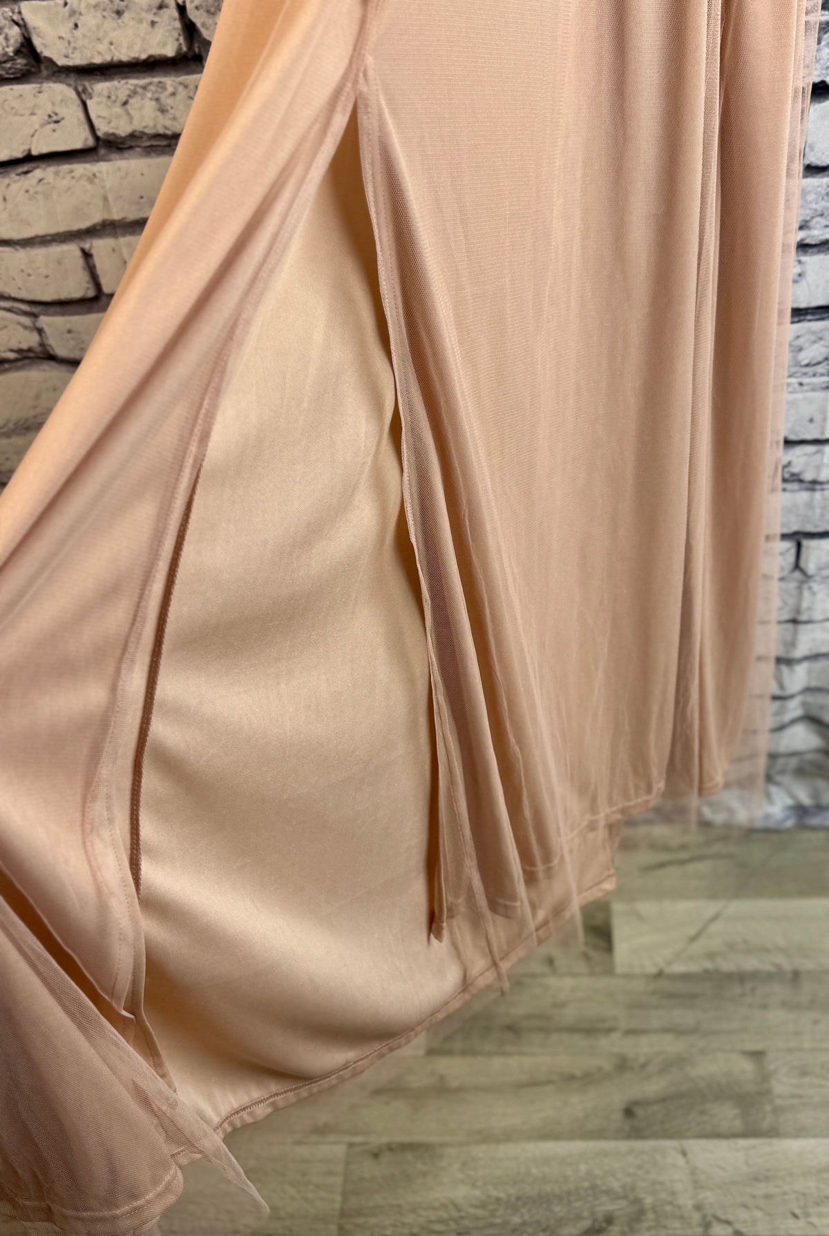Blush & Rose Gold Dress - Image 4