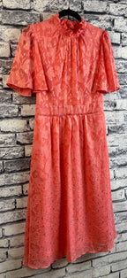 Maia Coral & Gold Dress - Image 2