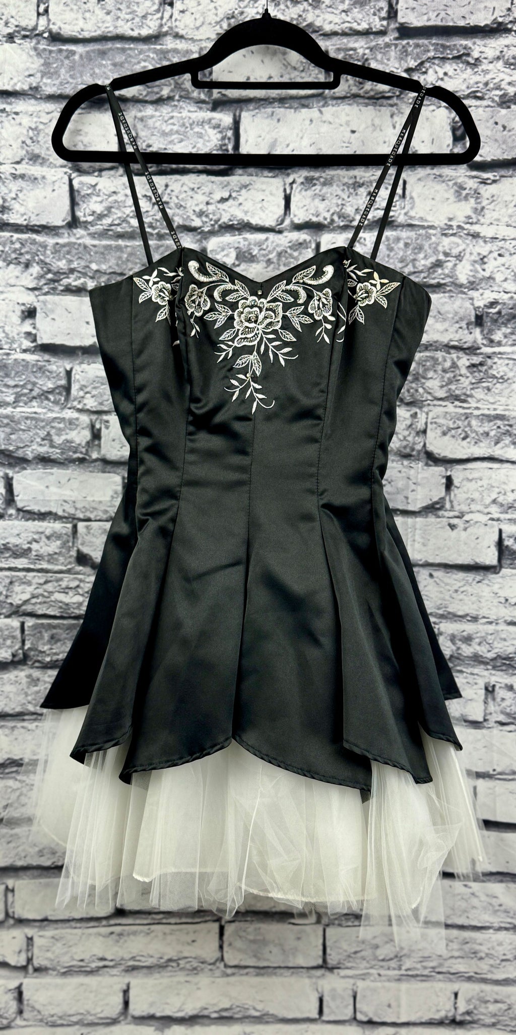 Masquerade Blk/White Tulle Dress - Image 1