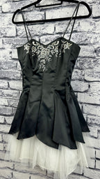 Masquerade Blk/White Tulle Dress - Image 3