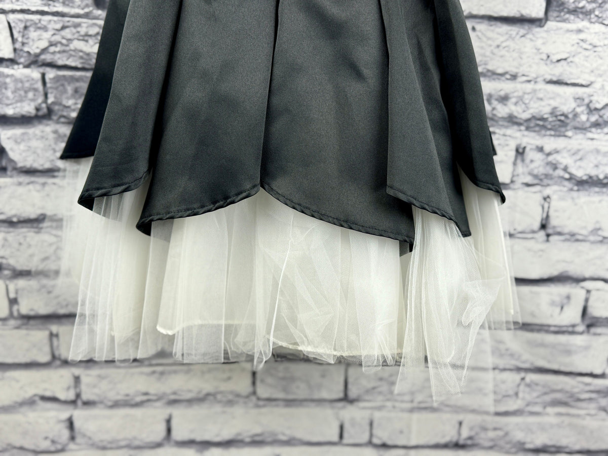 Masquerade Blk/White Tulle Dress - Image 5