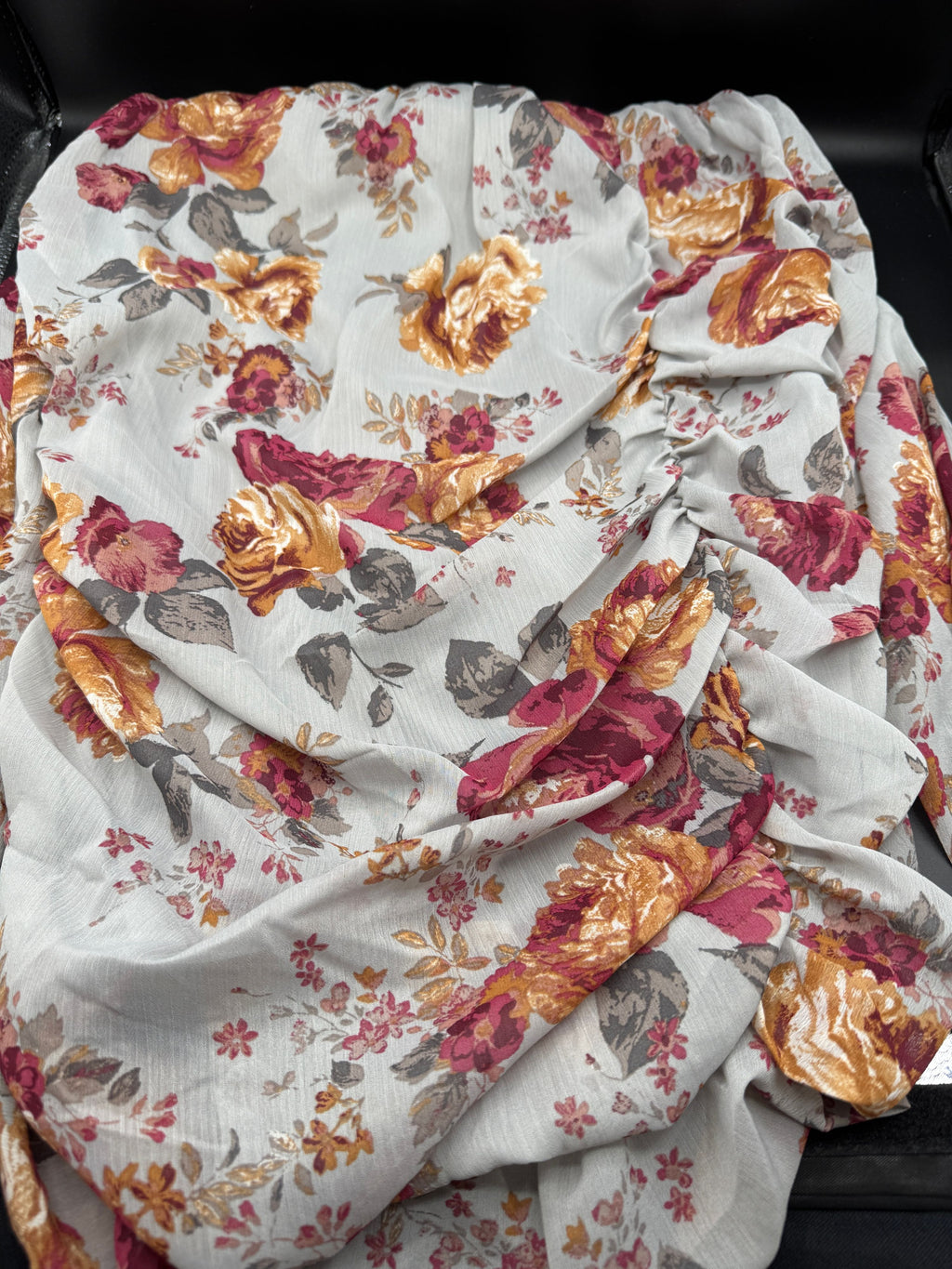 Maurice's Grey Floral Dress - Image 6