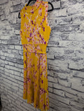 Nanette Yellow Floral Print Dress - Image 1