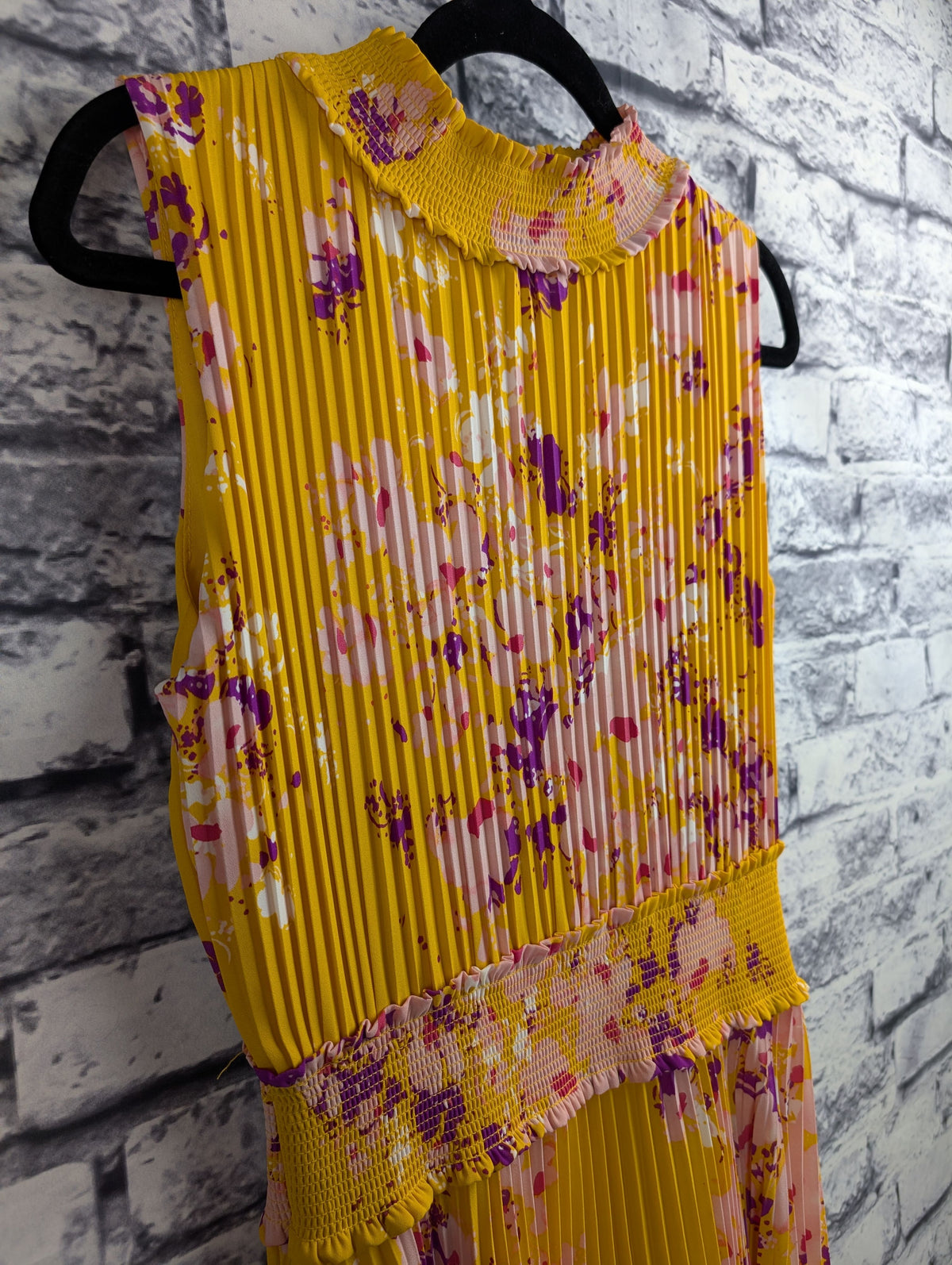Nanette Yellow Floral Print Dress - Image 2