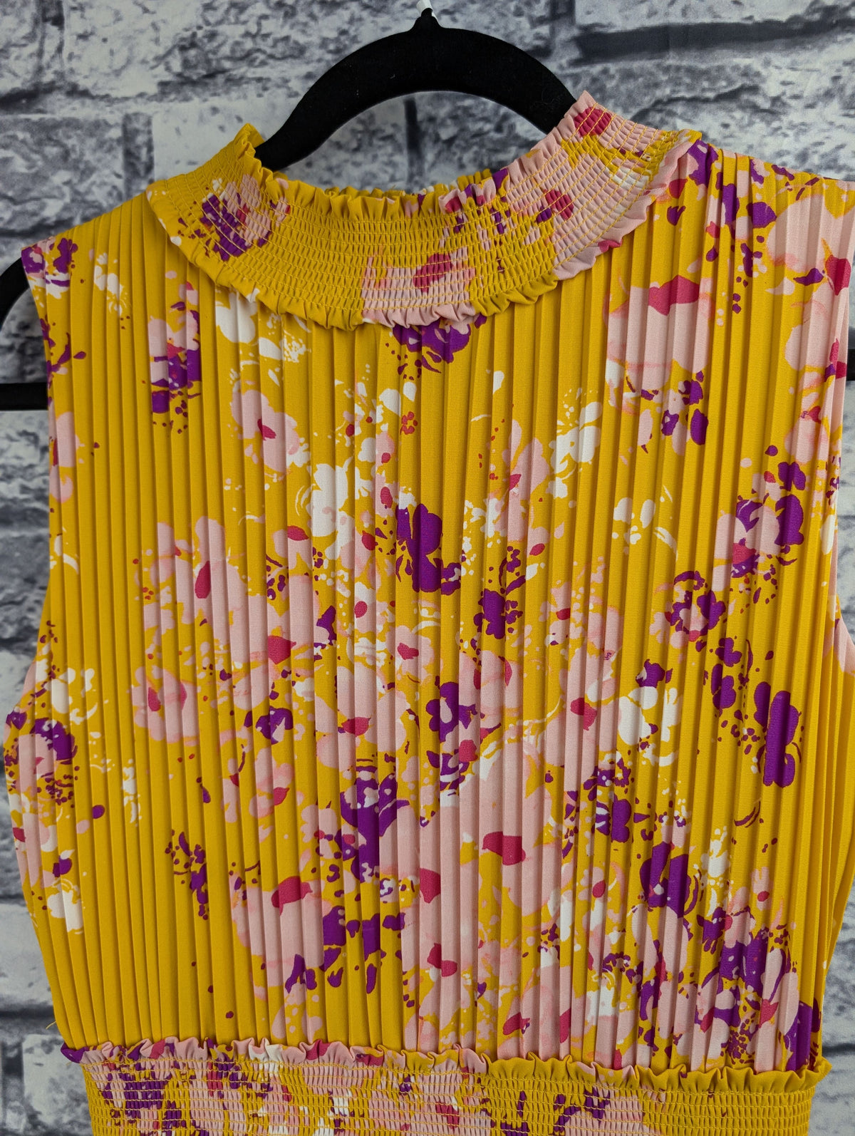 Nanette Yellow Floral Print Dress - Image 3
