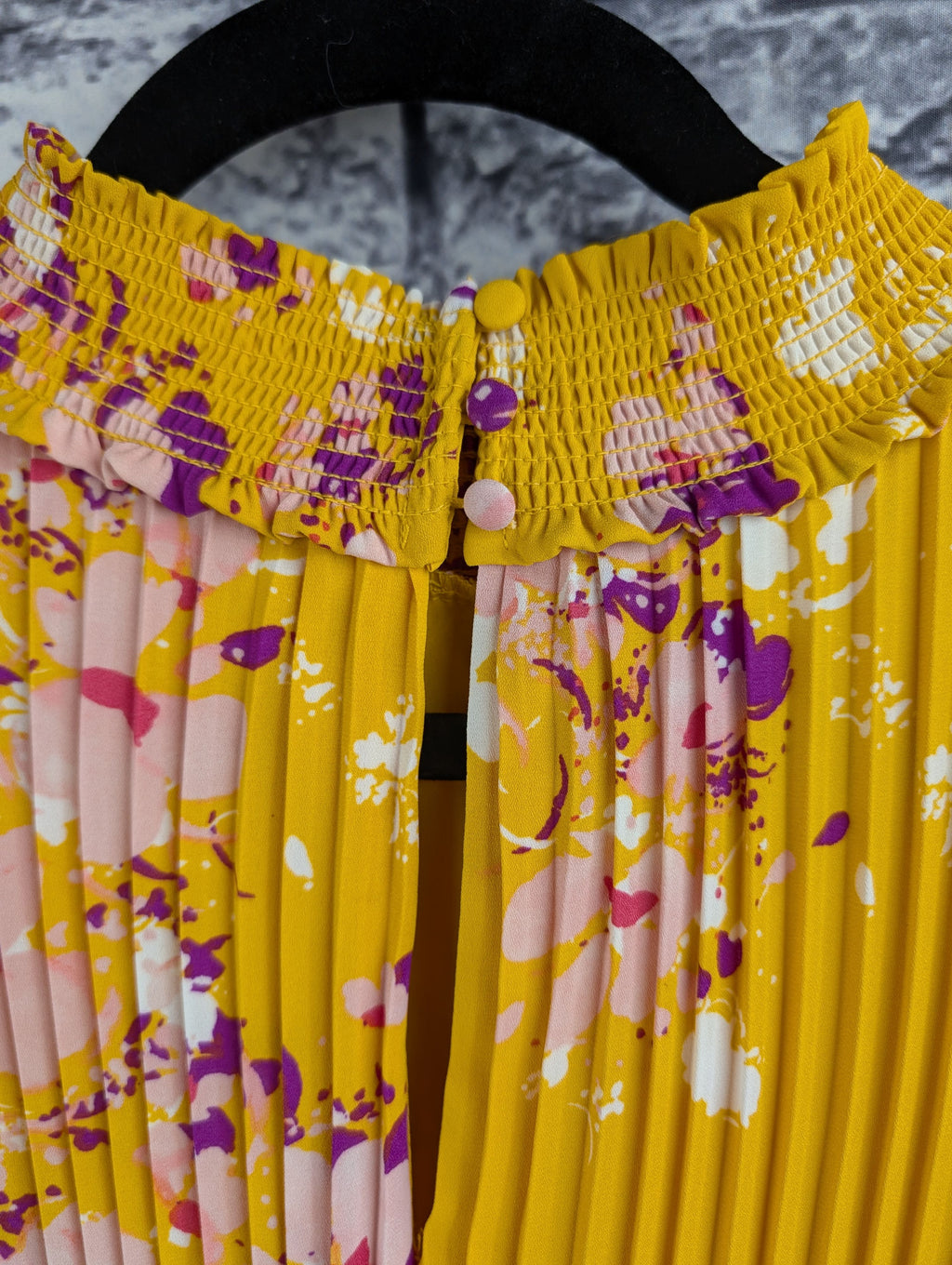 Nanette Yellow Floral Print Dress - Image 5