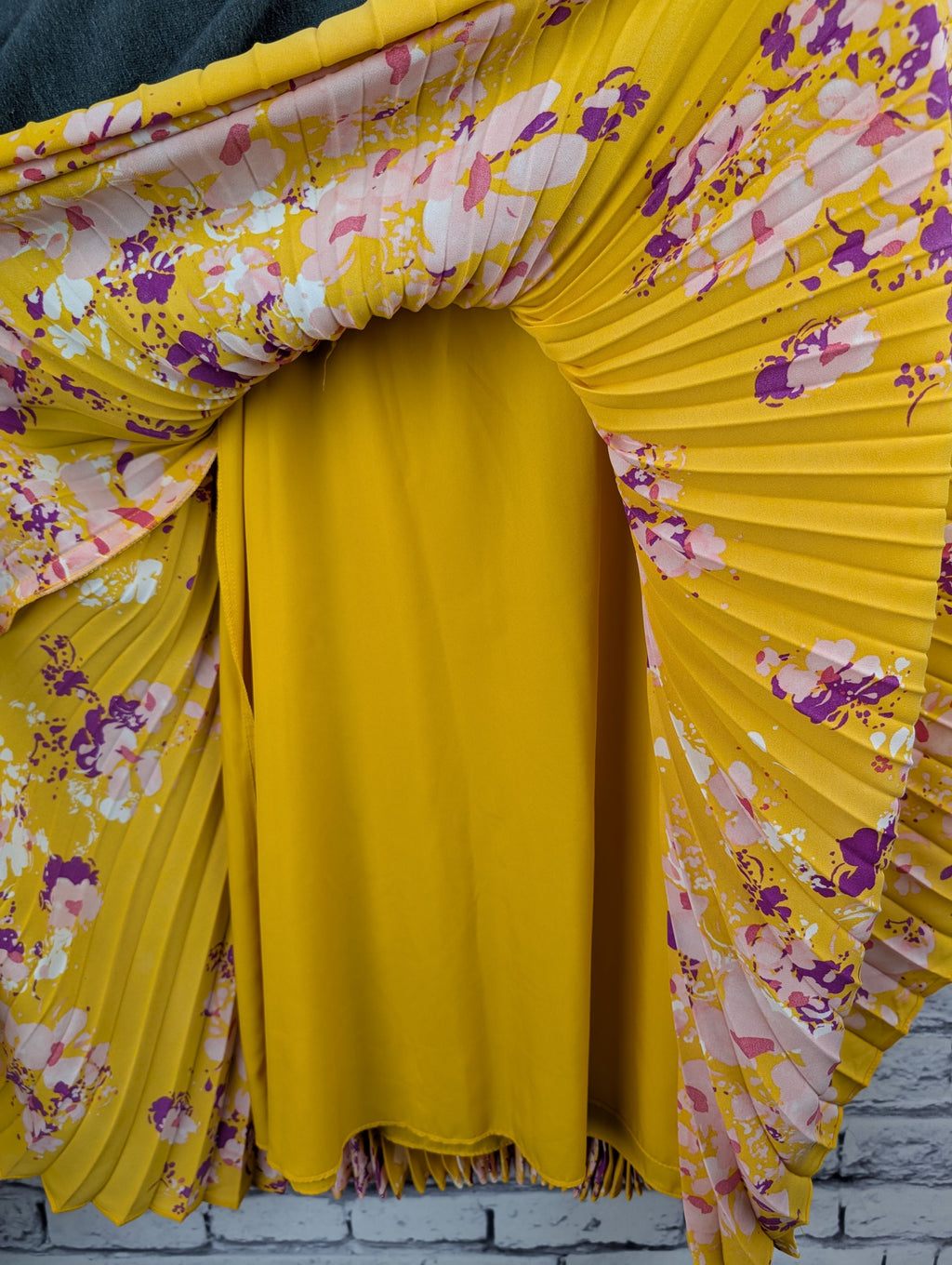Nanette Yellow Floral Print Dress - Image 6