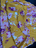 Nanette Yellow Floral Print Dress - Image 9