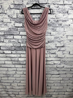 R & M Richards Cowl Neck Dress - Image 1