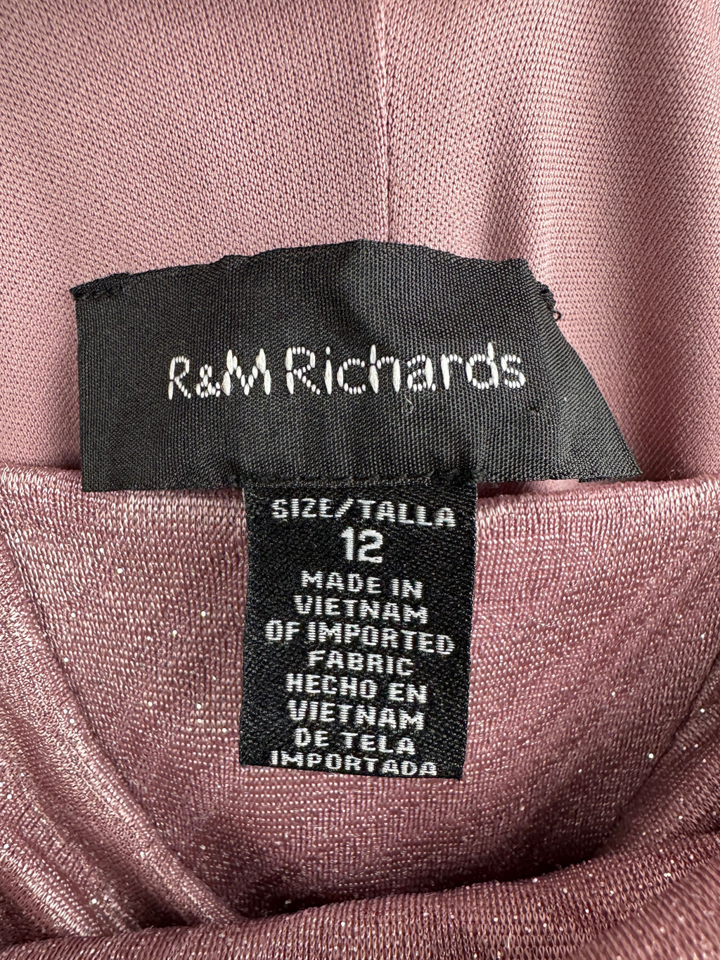 R & M Richards Cowl Neck Dress - Image 8