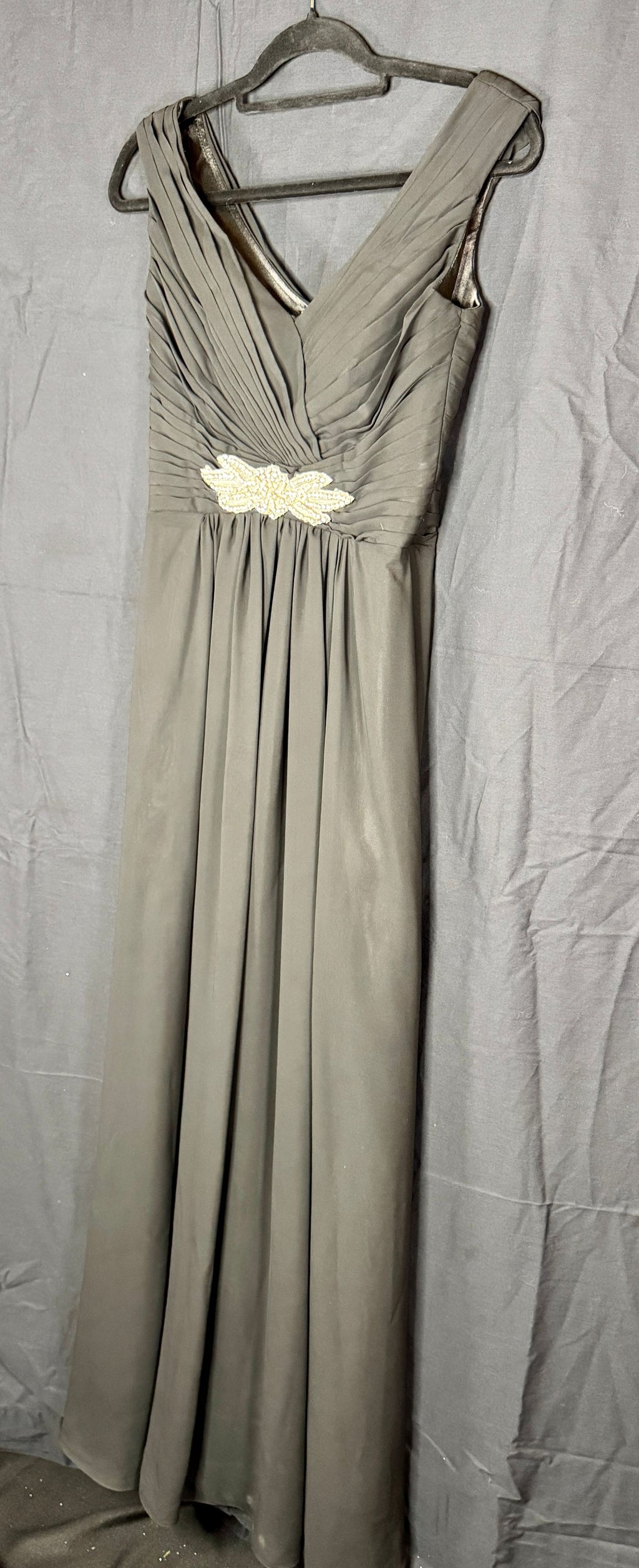 Simple Black Bridesmaid Dress - Small - Image 1