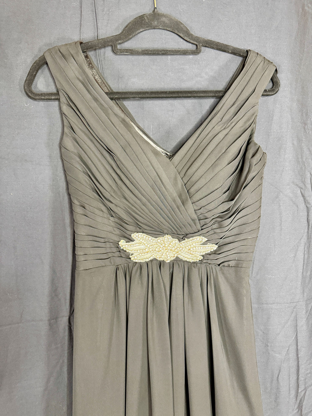 Simple Black Bridesmaid Dress - Small - Image 3