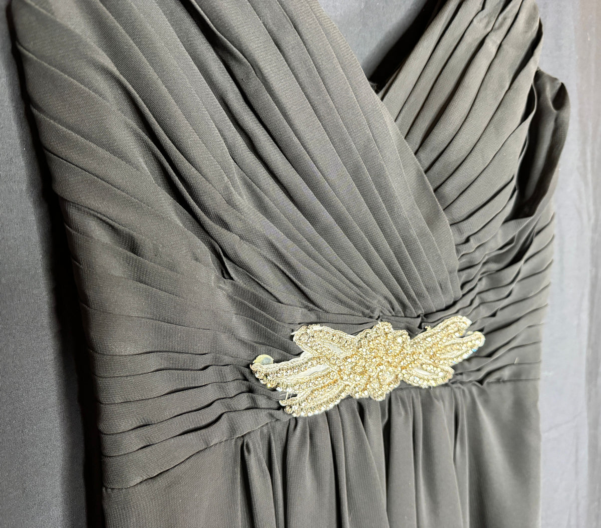 Simple Black Bridesmaid Dress - Small - Image 5