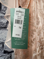 Studio One NY Peach Cape Dress - Image 6
