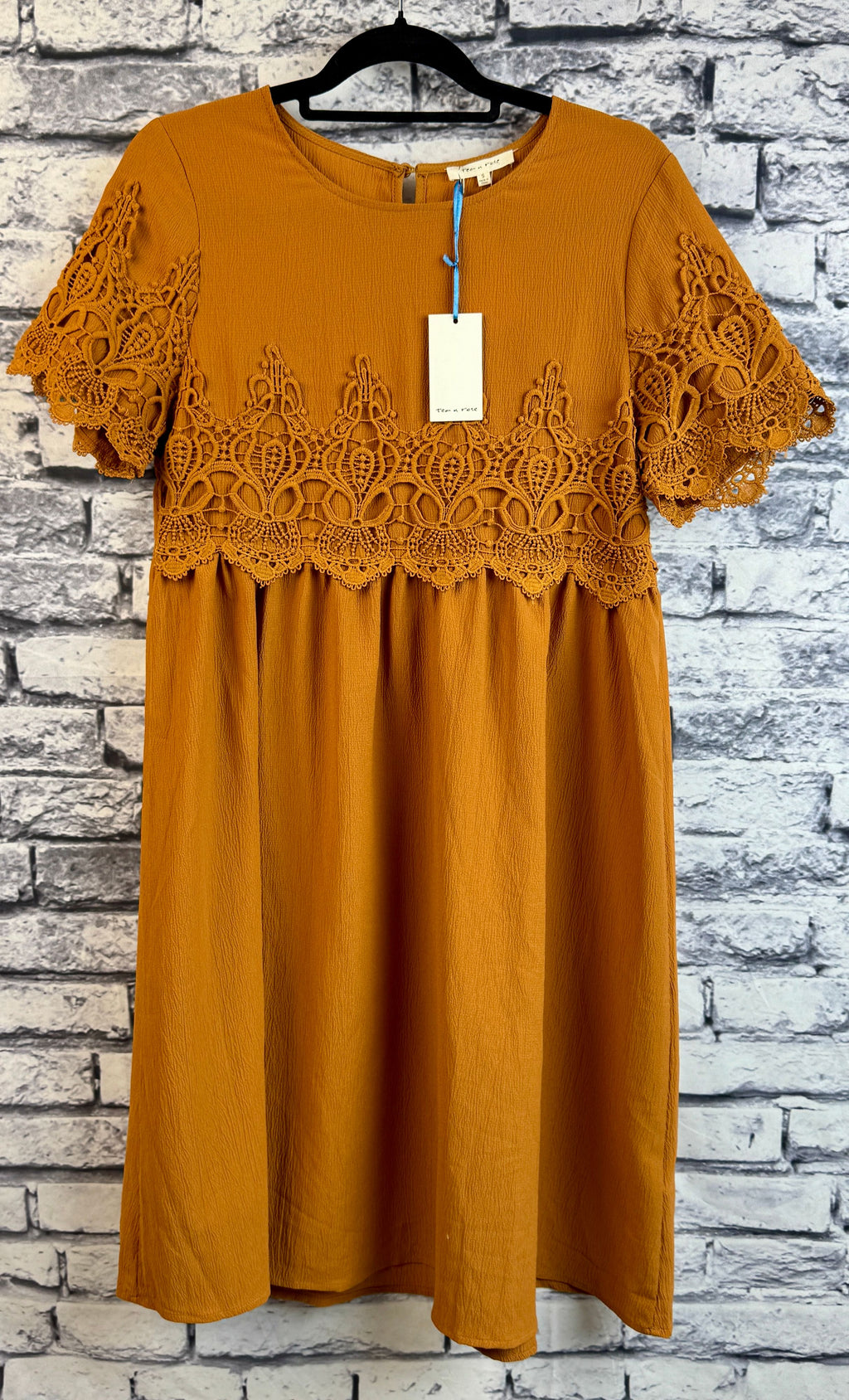 Tea Rose Yellow Dress - Image 1