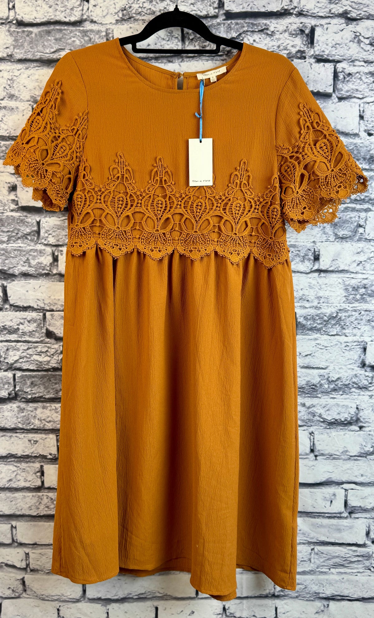 Tea Rose Yellow Dress - Image 1