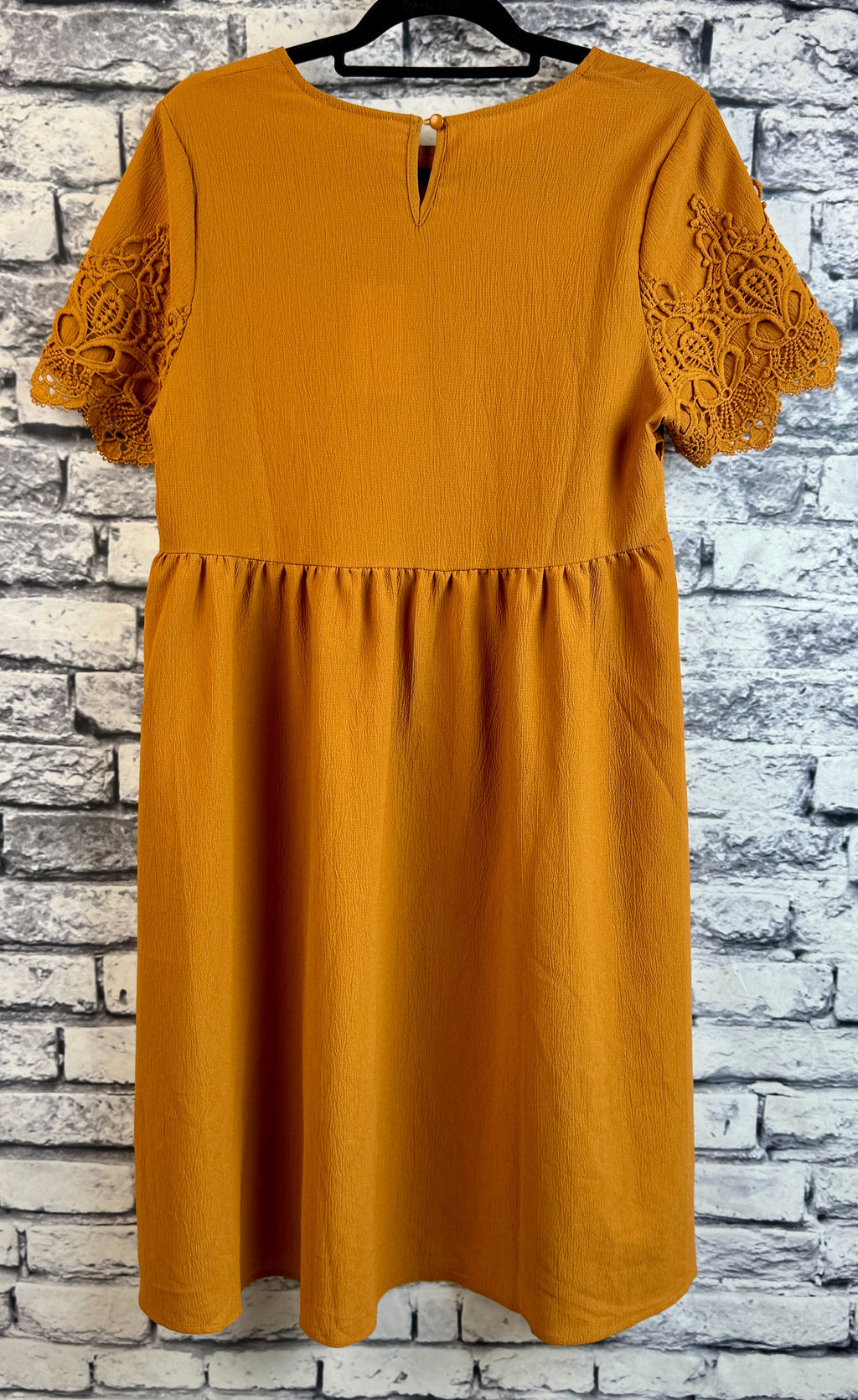 Tea Rose Yellow Dress - Image 5