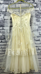 VTG 1950's Wedding Dress - Image 5